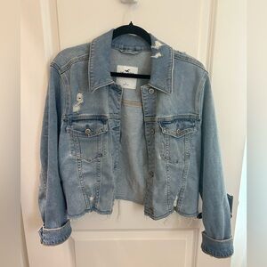 Hollister light wash Jean Jacket
